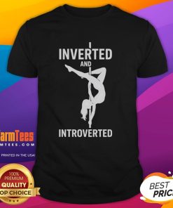 Good Pole Dance Inverted and Introverted T-Shirt design featuring a stylish graphic for pole dancing enthusiasts.