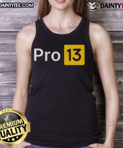 Good Pro 13 logo tank top featuring a stylish design, perfect for workouts and casual wear.