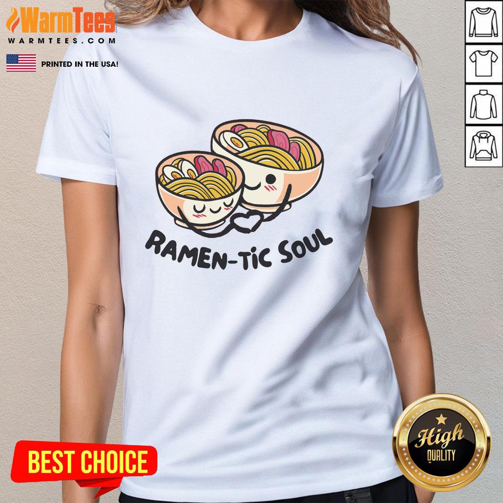 Good Ramen Tic Soul Ladies Tee Good Ramen Tic Soul Ladies Tee featuring stylish ramen graphics, perfect for food lovers and casual wear.