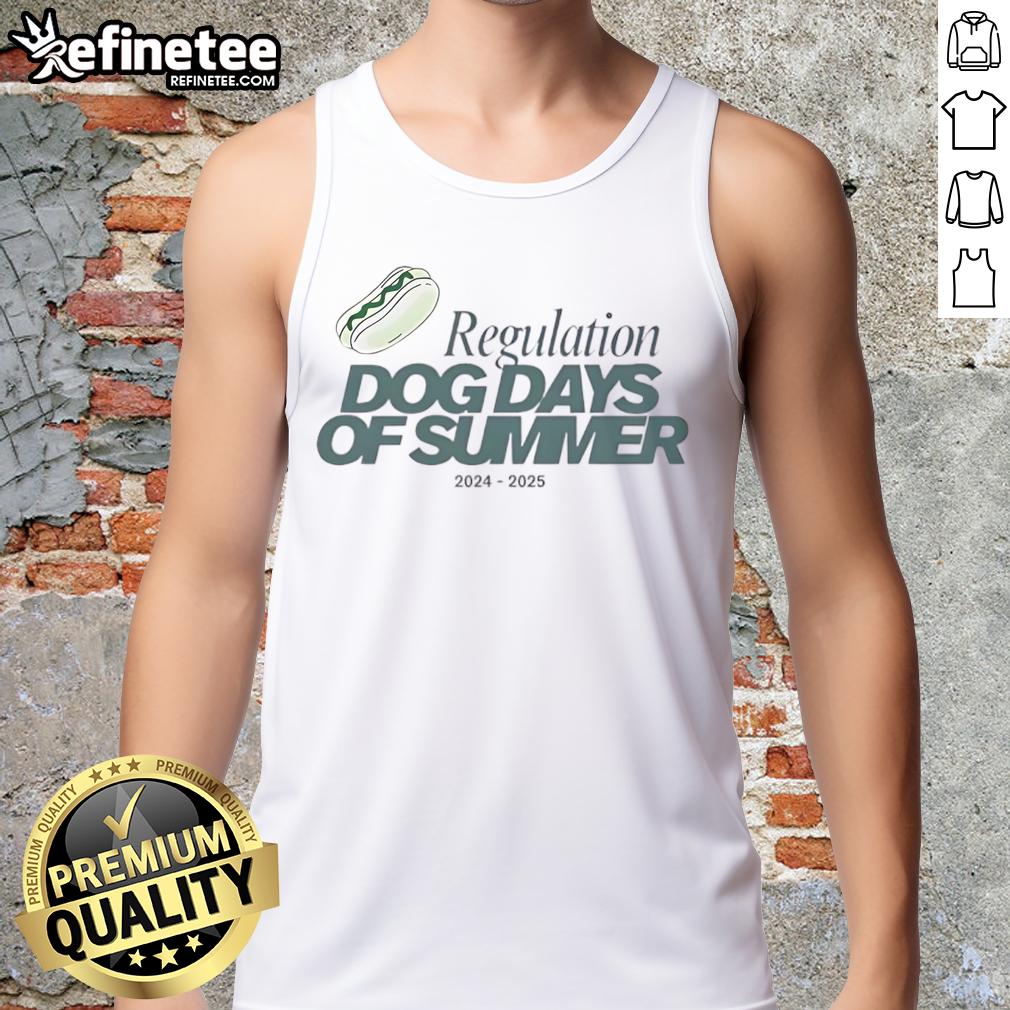 Good Regulation Dog Days Of Summer 2024 2025 Tank Top Good Regulation Dog Days of Summer 2024-2025 tank top featuring a vibrant, playful design for summer fashion.