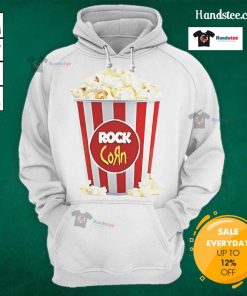 Good Rock Corn popcorn hoodie featuring a vibrant design and cozy fit, perfect for popcorn lovers and casual wear.