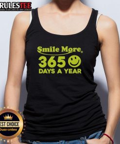 Good Roman Atwood Smile More tank top, perfect for daily wear, featuring a vibrant design that promotes positivity all year.