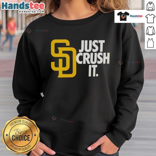 Stylish San Diego Padres MLB baseball sweatshirt featuring bold graphics, perfect for showing team pride and comfort.