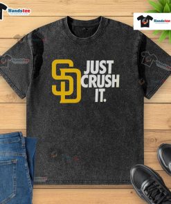 San Diego Padres MLB baseball washed t-shirt, featuring a bold graphic design perfect for fans and casual wear.