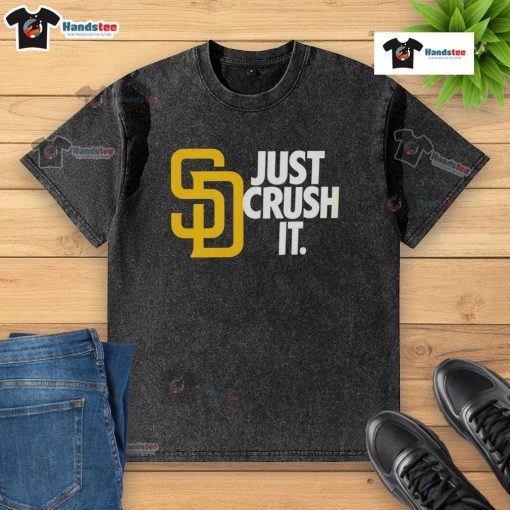San Diego Padres MLB baseball washed t-shirt, featuring a bold graphic design perfect for fans and casual wear.