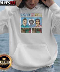 Good Saved By The Bell Jam Morris and Slater hoodie featuring vibrant colors and retro design, perfect for fans.