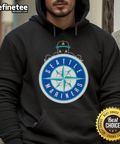 Good Seattle Mariners baseball hoodie featuring 2025 Octopus logo, perfect for fans and stylish casual wear.