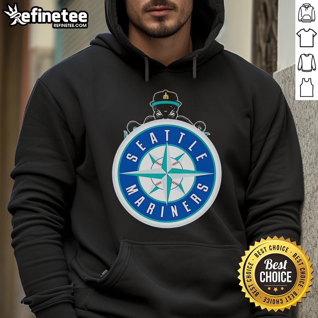 Good Seattle Mariners Baseball 2025 Octopus Logo Hoodie Good Seattle Mariners baseball hoodie featuring 2025 Octopus logo, perfect for fans and stylish casual wear.