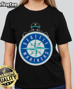 Good Seattle Mariners Baseball 2025 ladies tee featuring a vibrant octopus logo, perfect for fans and casual wear.
