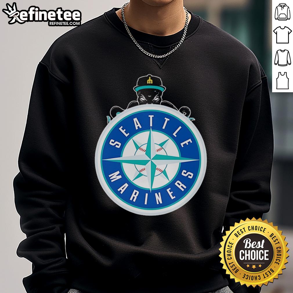 Good Seattle Mariners Baseball 2025 Octopus Logo Sweatshirt Seattle Mariners 2025 Octopus Logo Sweatshirt, featuring a stylish design perfect for fans of Mariners baseball.