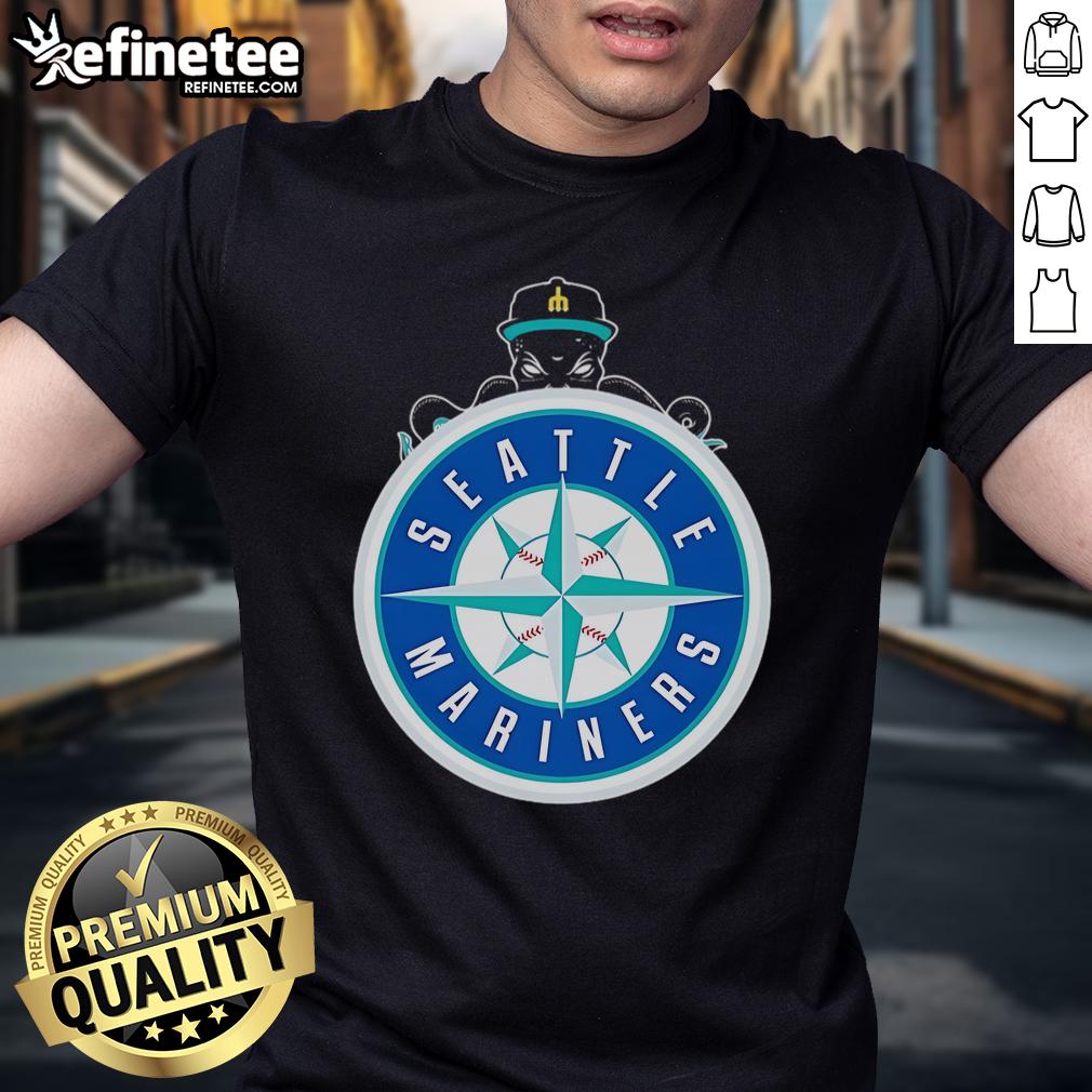 Good Seattle Mariners Baseball 2025 Octopus Logo T Shirt Good Seattle Mariners Baseball 2025 Octopus Logo T-Shirt featuring vibrant design and team colors for fans.