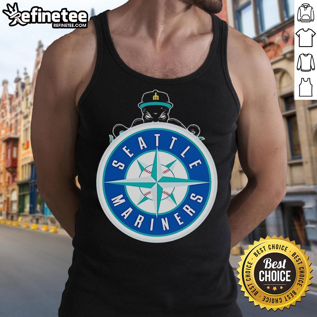 Good Seattle Mariners Baseball 2025 Octopus Logo Tank Top Good Seattle Mariners Baseball 2025 octopus logo tank top design featuring vibrant colors and sporty style.