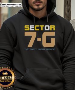 Good Sector 7G Essential Hoodie in navy blue, featuring a stylish design and comfortable fit for everyday wear.