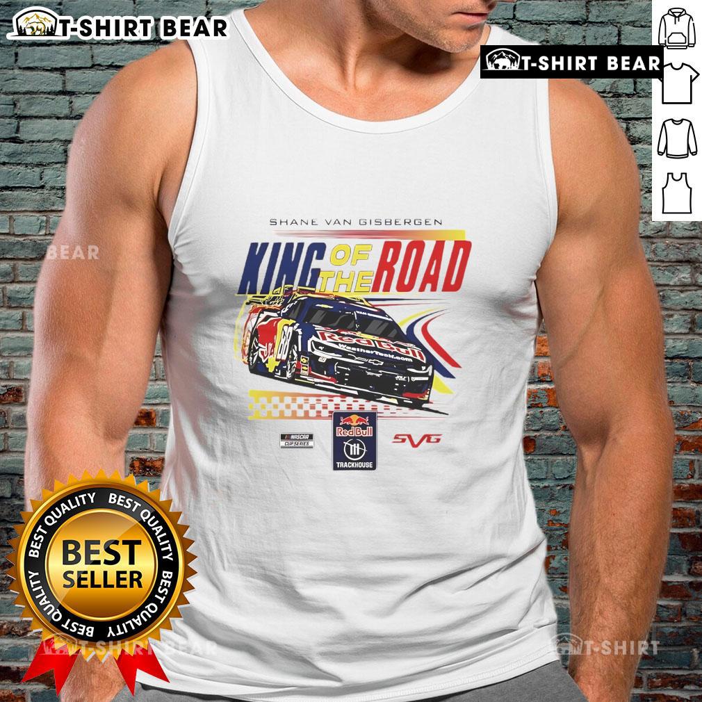 Good Shane Van Gisbergen King Of The Road Tank Top Shane Van Gisbergen King of the Road tank top, featuring vibrant graphics and a stylish design for racing fans.