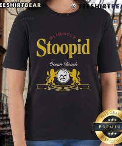 Good Slightly Stoopid Ocean Beach Tour 2025 Red Rocks Ladies Tee featuring vibrant beach graphics and stylish design.