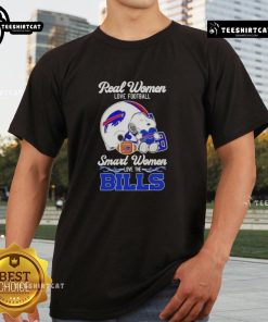 Good Snoopy Real Women Love Football T-Shirt featuring Buffalo Bills design for smart women fans.