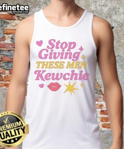 Good Stop Giving These Men Kewchie Tank Top in vibrant colors, perfect for casual summer outfits and trendy fashion.
