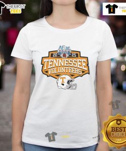 Alt Text: Good Tennessee Volunteers 2025 Aflac Kickoff Game 1 Ladies Tee featuring team colors and logo for fans.