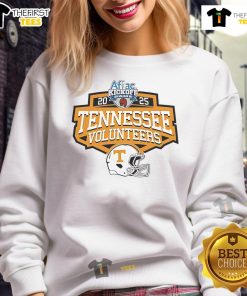 Alt Text: 2025 Aflac Kickoff Game sweatshirt featuring Good Tennessee Volunteers logo and vibrant team colors.