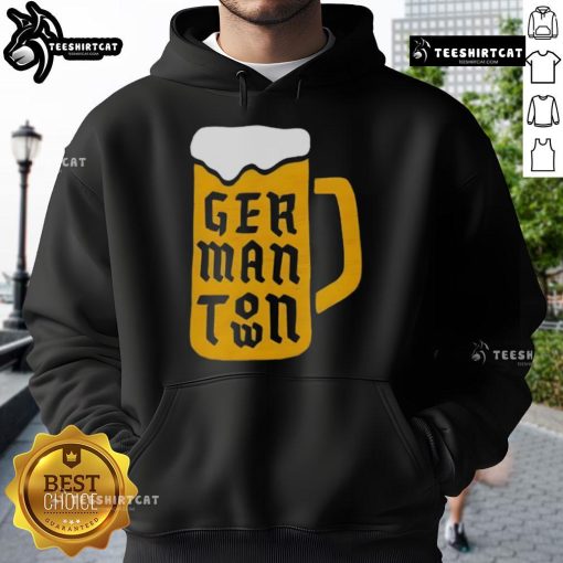 Good The Germantown Beer Hoodie featuring a stylish design, perfect for beer enthusiasts and fans of Germantown.