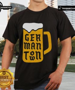 Good The Germantown Beer T-Shirt featuring a stylish design perfect for craft beer enthusiasts.