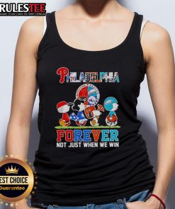 Good The Peanuts Philadelphia Sport Teams logo tank top celebrating loyalty, not just victories. Perfect for fans!