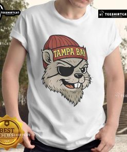 Good The Tampa Bay Buccaneers football mascot t-shirt featuring vibrant colors and team logo for fans and collectors.