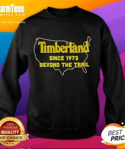 Good Timberland Since 1973 Beyond The Trail Sweatshirt in casual setting, showcasing quality and style for outdoor enthusiasts.