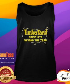Good Timberland Since 1973 Beyond The Trail tank top showcasing outdoor adventure style and comfort.