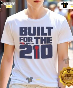 Good Tower of the Americas Built for the 210 T-Shirt featuring a vibrant design of the iconic tower in San Antonio.