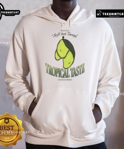 Vintage hoodie featuring a vibrant mango fruit design, perfect for tropical taste lovers and casual wear enthusiasts.