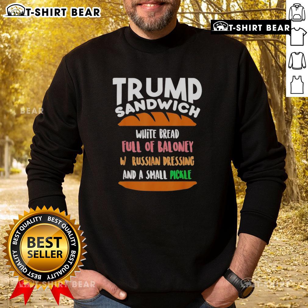 Good Trump Sandwich Free Dc Anti Trump Sarcastic Sweatshirt Good Trump Sandwich Free DC Anti-Trump Sarcastic Sweatshirt featuring bold text and a humorous design for political satire.