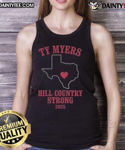 Good Ty Myers Hill in Country Strong 2025 tank top featuring a stylish design for casual outdoor wear.