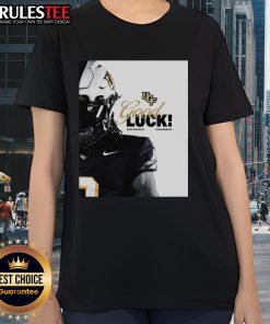 UCF Knights football ladies tee for 2025 season, featuring team colors and logo for fans and supporters.