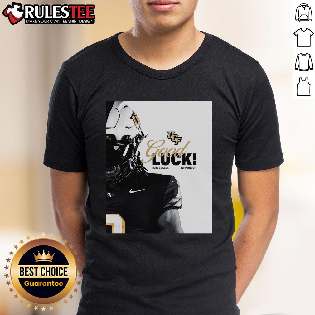 Good Ucf Knights Football Good Luck 2025 Season T Shirt Good UCF Knights Football Good Luck 2025 Season T-Shirt featuring team colors and logo for fans and supporters.