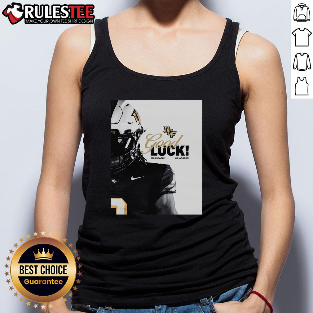Good Ucf Knights Football Good Luck 2025 Season Tank Top UCF Knights football tank top for the 2025 season, featuring a bold design and vibrant colors for fans and supporters.