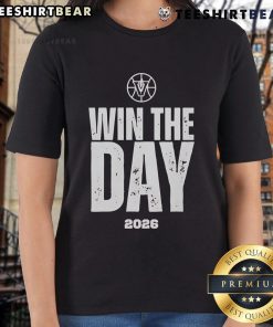 Good Vandegrift Win The Day 2026 Ladies Tee featuring a stylish design perfect for fans and supporters.