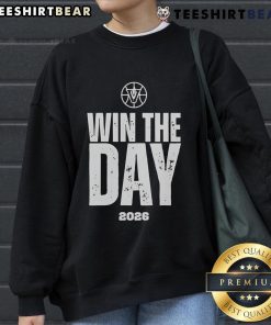 Alt Text: Good Vandegrift Win The Day 2026 Sweatshirt featuring bold graphics and a comfortable fit, perfect for fans.