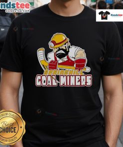 Alt Text: Good Vintage Springhill Coal Miners T-Shirt featuring a classic design celebrating coal mining heritage and community spirit.