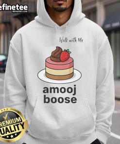 Good Walk With Me Amooj Boose Hoodie featuring a stylish design, perfect for casual outings and comfortable wear.