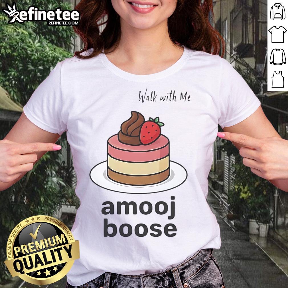 Good Walk With Me Amooj Boose Ladies Tee Good Walk With Me Amooj Boose ladies tee featuring a stylish design perfect for casual outings and comfortable wear.
