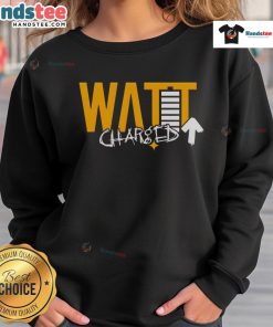 Cozy Good Watt Charged Up sweatshirt in vibrant colors, perfect for casual wear and staying warm during outdoor activities.