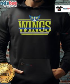 Good WNBA Dallas Wings Over the Top Hoodie in vibrant colors, perfect for fans showcasing team spirit and style.
