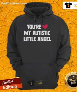 Good-Youre-Love-My-Autistic-Little-Angel-Hoodie in vibrant colors, showcasing a heartwarming design for autism awareness.