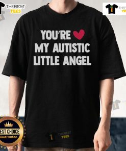 Good You're Love My Autistic Little Angel T-Shirt featuring a colorful design celebrating autism awareness and love.