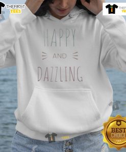 Alt Text: Happy and dazzling hoodie in vibrant colors, perfect for casual wear and adding joy to your outfit.