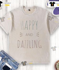 Happy and dazzling washed t-shirt in vibrant colors, perfect for casual outfits and everyday wear.