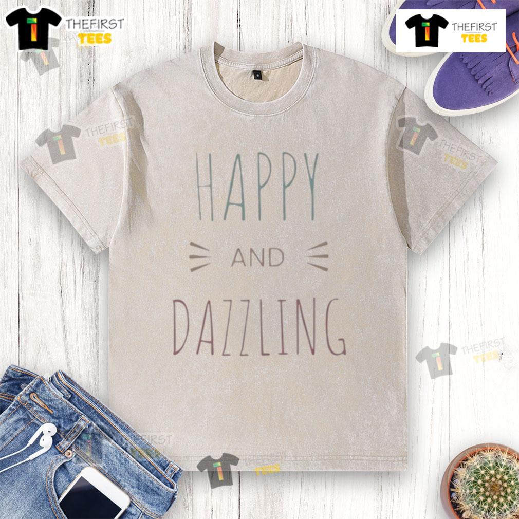 Happy And Dazzling Washed T Shirt Happy and dazzling washed t-shirt in vibrant colors, perfect for casual outfits and everyday wear.