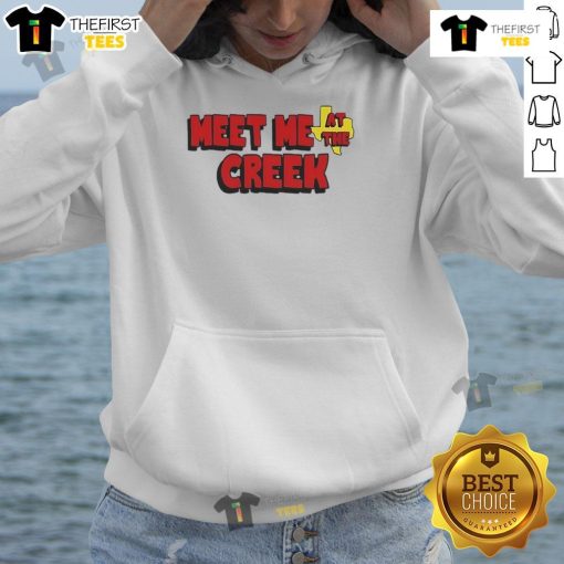 Happy Billy Strings Co. Meet Me at the Creek hoodie featuring a vibrant design, perfect for music lovers and outdoor enthusiasts.