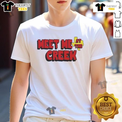 Happy Billy Strings & Co Meet Me At The Creek T-Shirt featuring vibrant graphics and a classic fit for music lovers.
